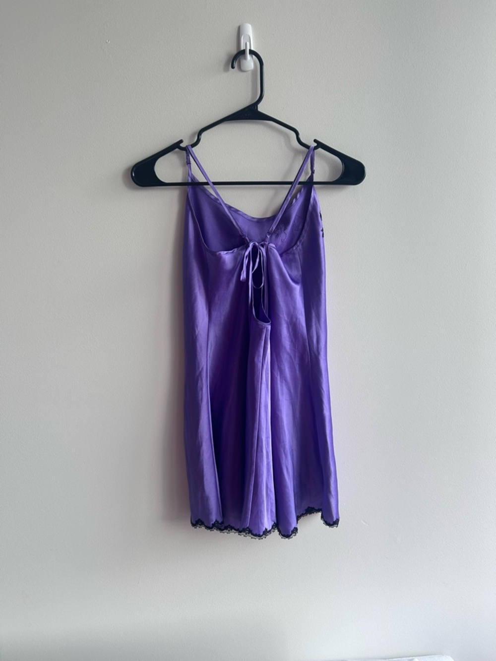 Y2K Victoria’s Secret Angel Violet Silky Slip Dress - Picture 4 of 4